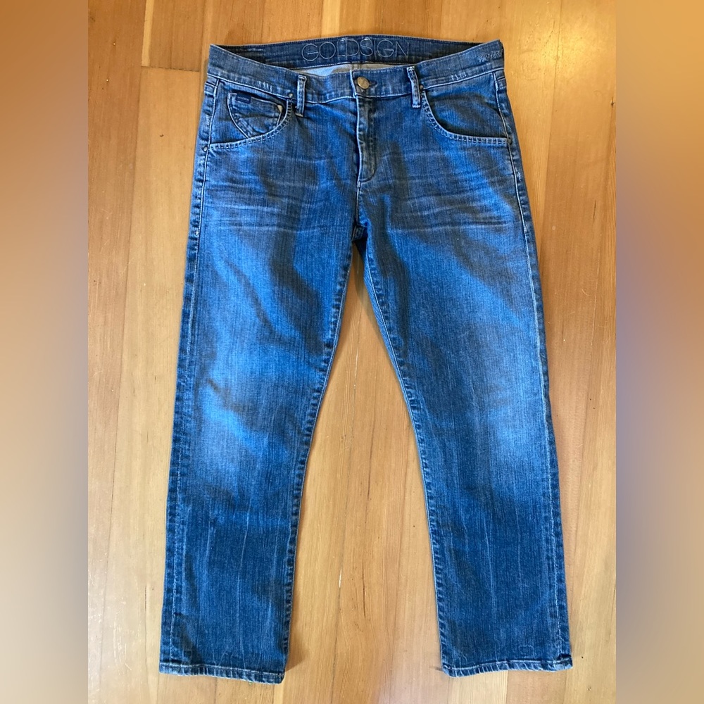 Goldsign jeans size 28 medium wash “hisjean”